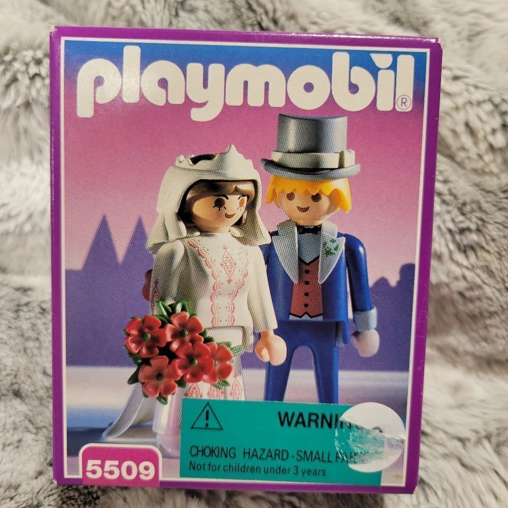 Playmobil vintage wedding couple, item 5509